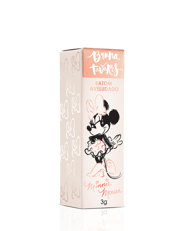 Minnie Mouse Batom Aveludado Dream